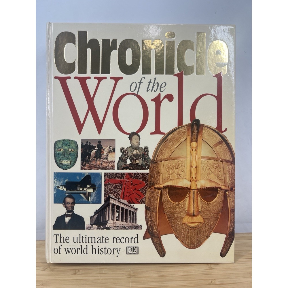 Chronicle of the‎ World – DK Hardcover History Reference Book Vintage 1996